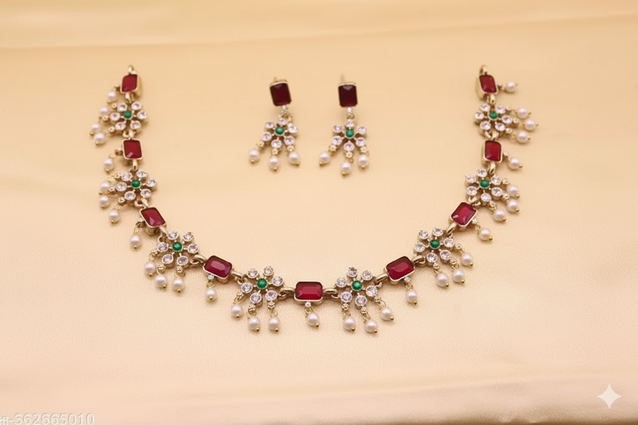 jewellery,choker,necklace,jewellery set,indian wedding jewellery