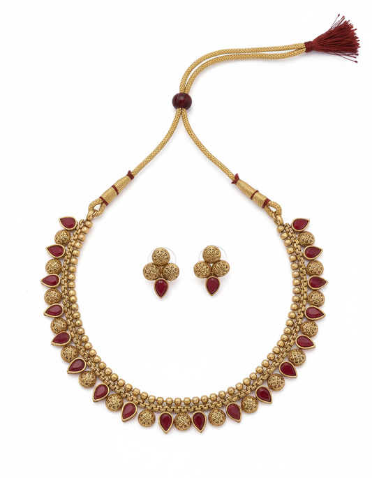 Fancy style women jewellery set