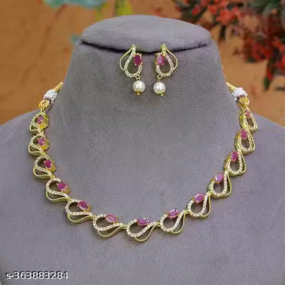 Sizzling Bejeweled Women Necklaces & Chains