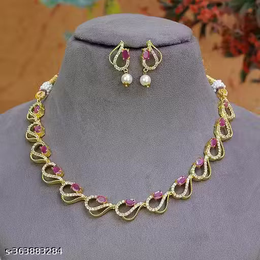 Sizzling Bejeweled Women Necklaces & Chains